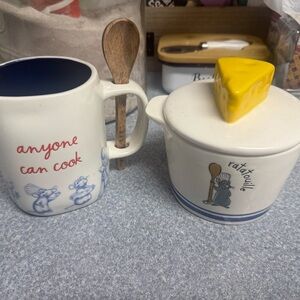Ratatouille Mug and Cheese Dish Set